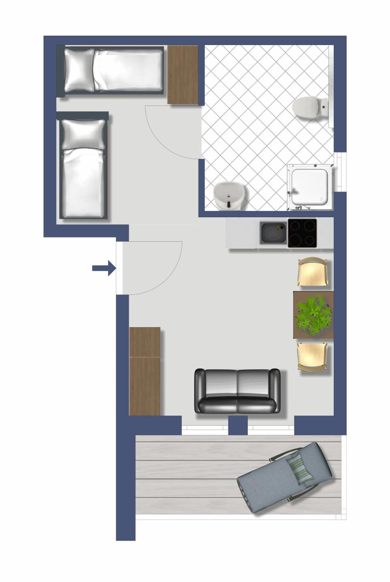Apartmenthaus Gaertner Appartement Kochersteinsfeld